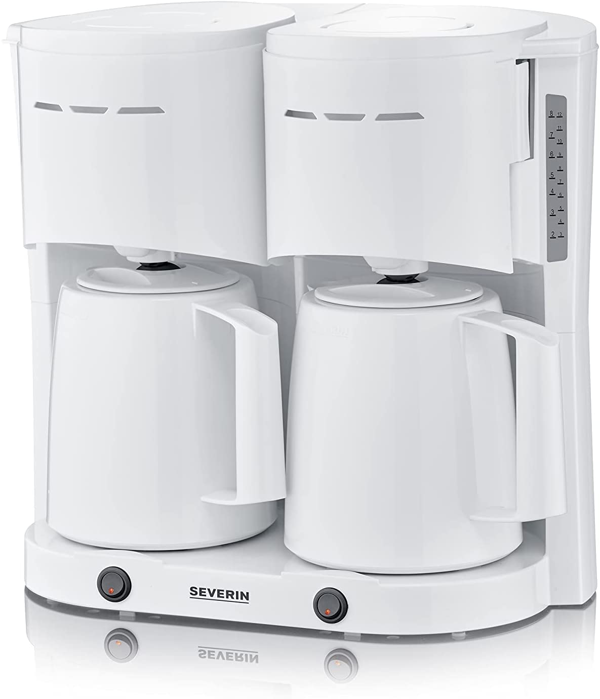 Severin KA 5830 macchina caffè filtro duo 2x8 tazze