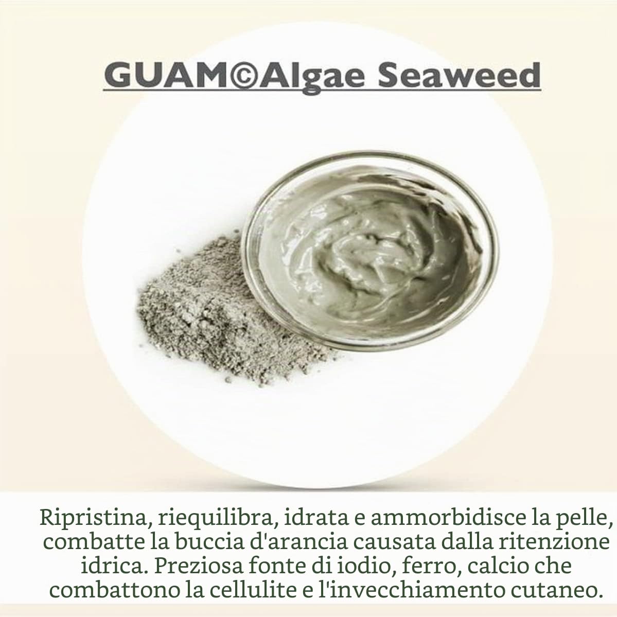 Guam Fanghi d'Alga Pelli Sensibili Anticellulite Corpo