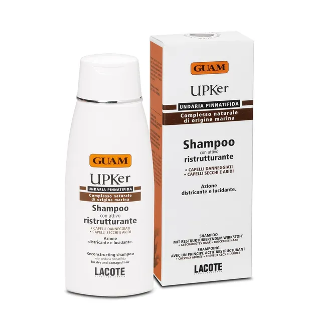 Guam Upker Capelli Shampoo Ristrutturante 200 ml Cheratina