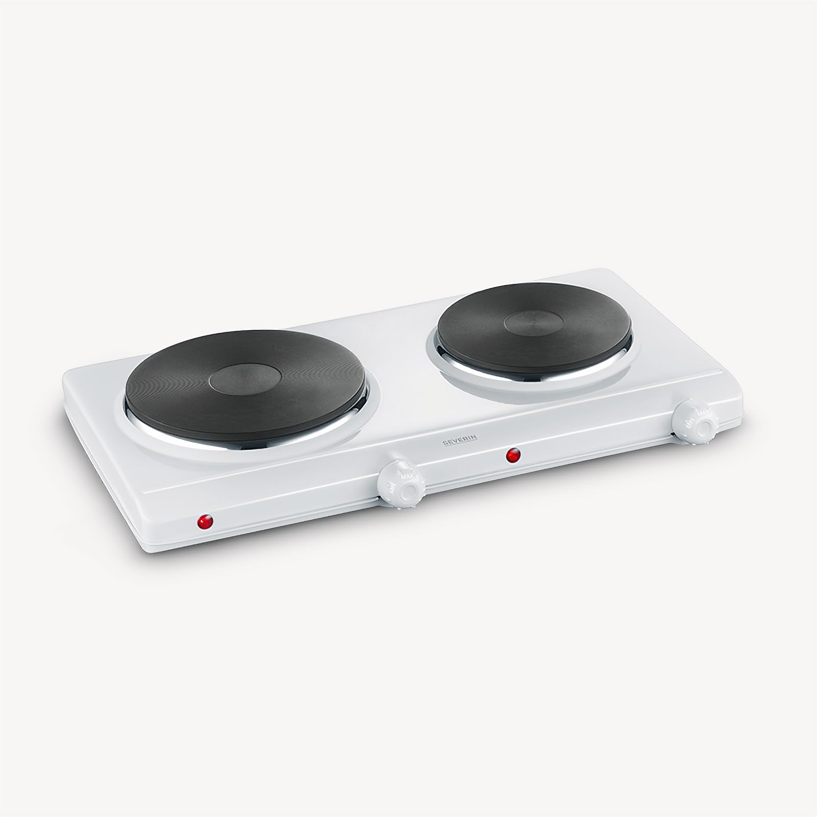 SEVERIN DK 1042 fornello doppio 2500W piastra bianca
