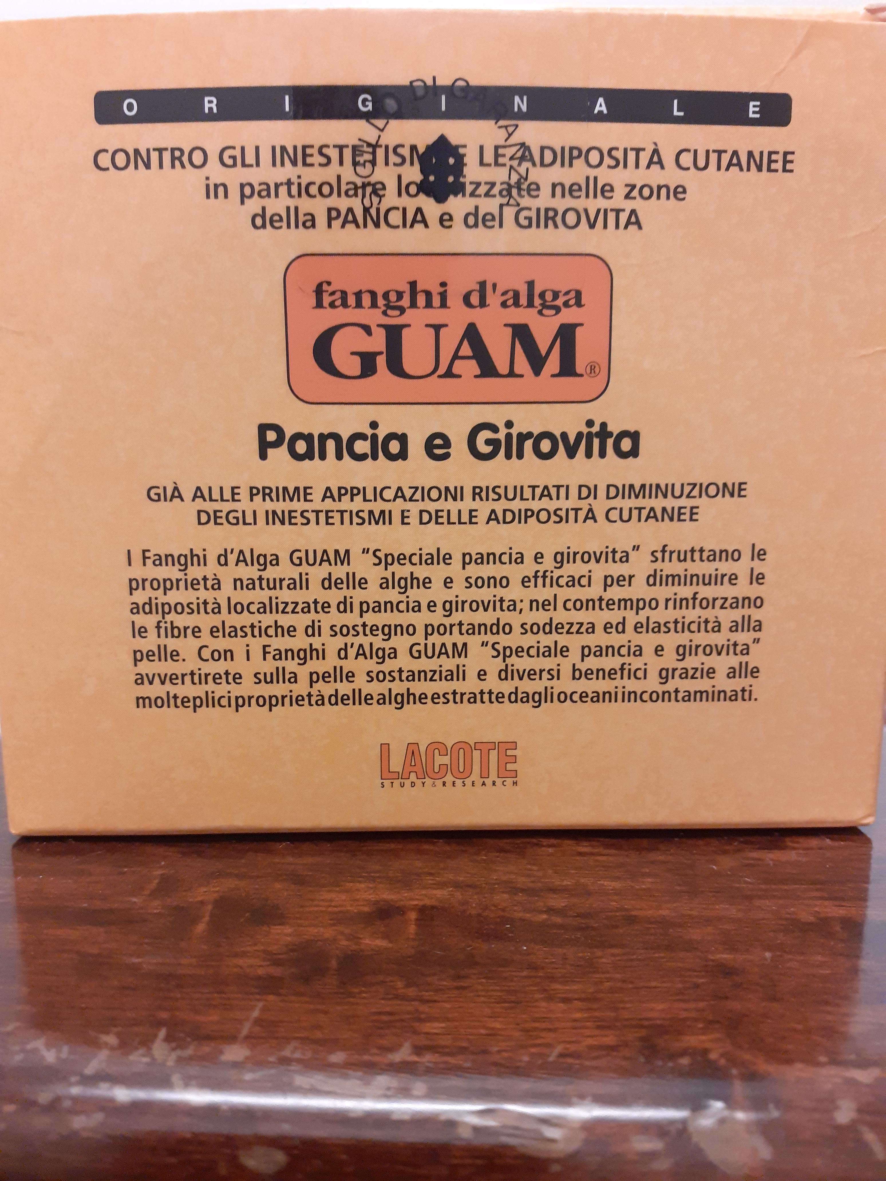 Guam Fanghi d'Alga Pancia e Girovita Fango 500 g Rassodante