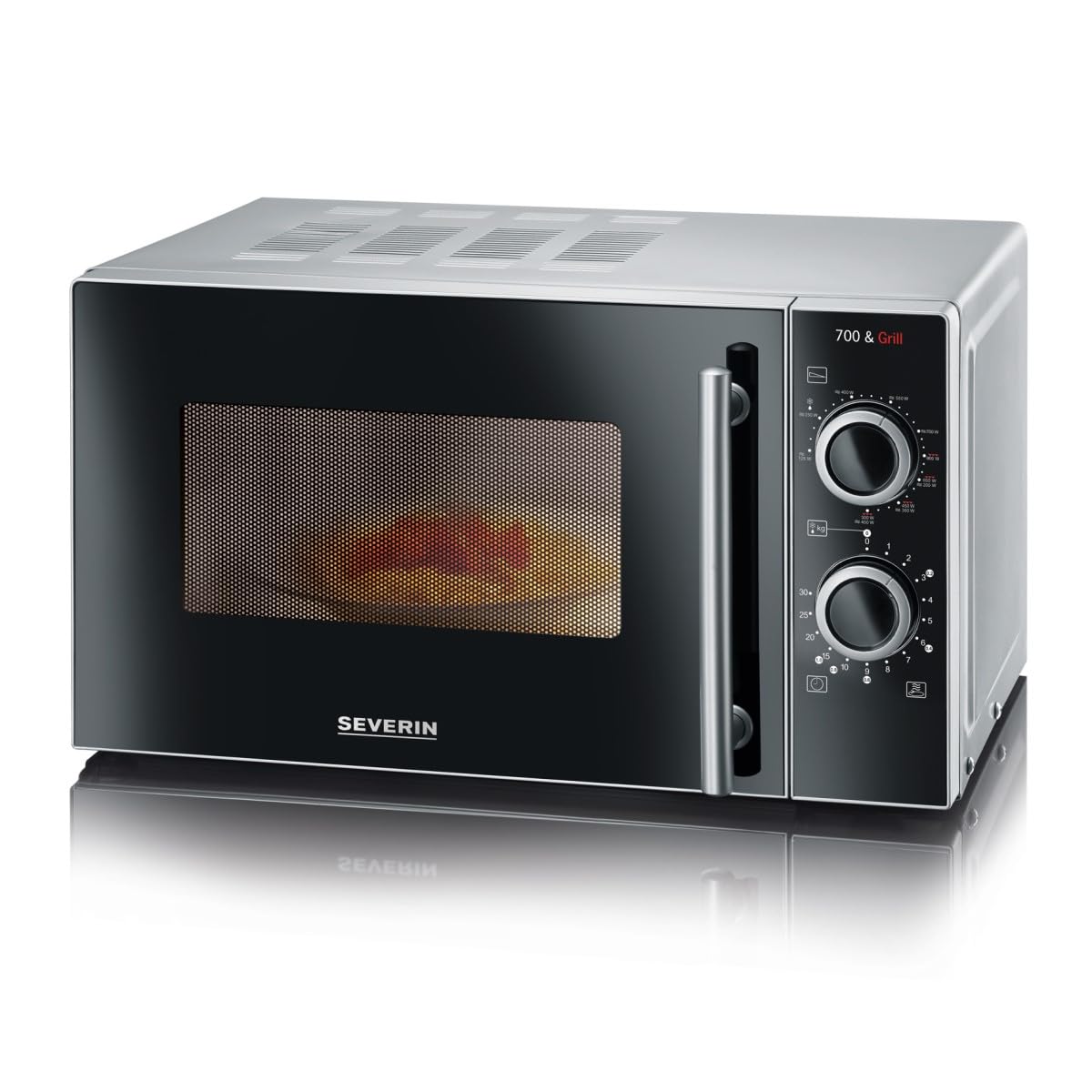 Severin MW 7772 Microonde Solo 28L 900W Bianco
