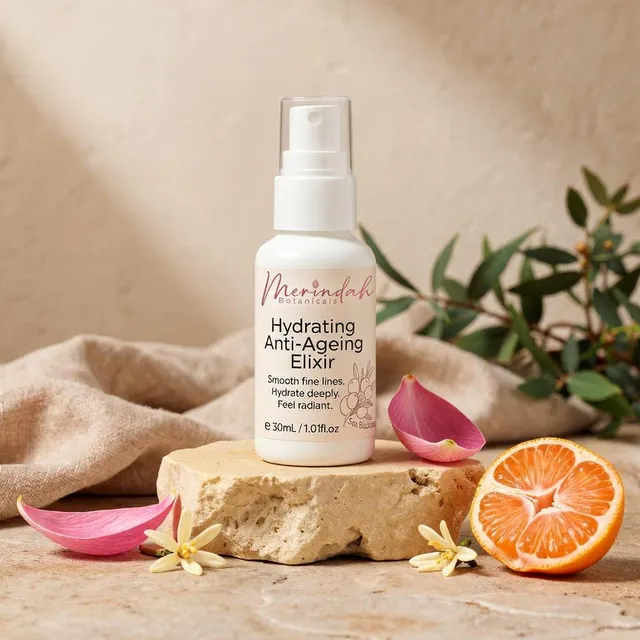 Merindah Botanicals Face Care Elixir siero viso idratante