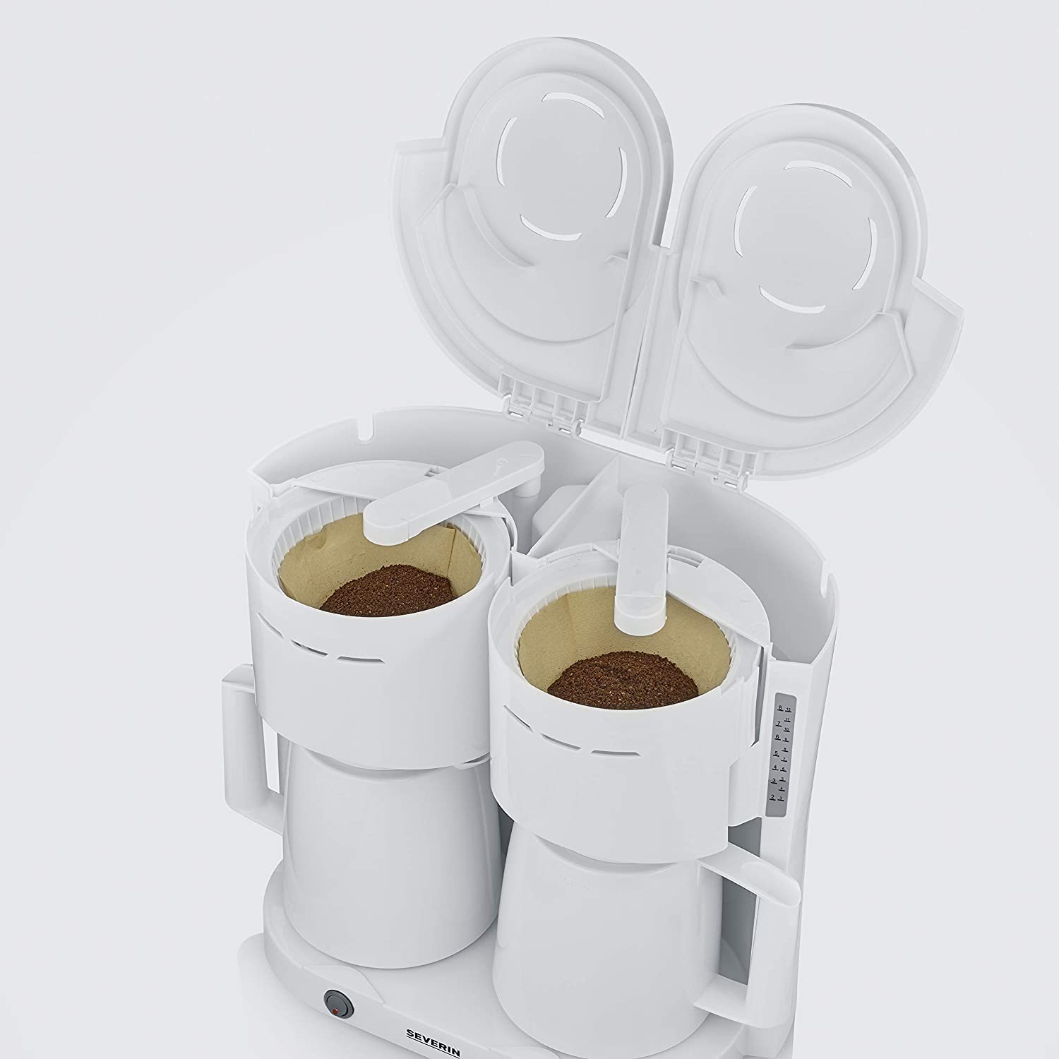 Severin KA 5830 macchina caffè filtro duo 2x8 tazze