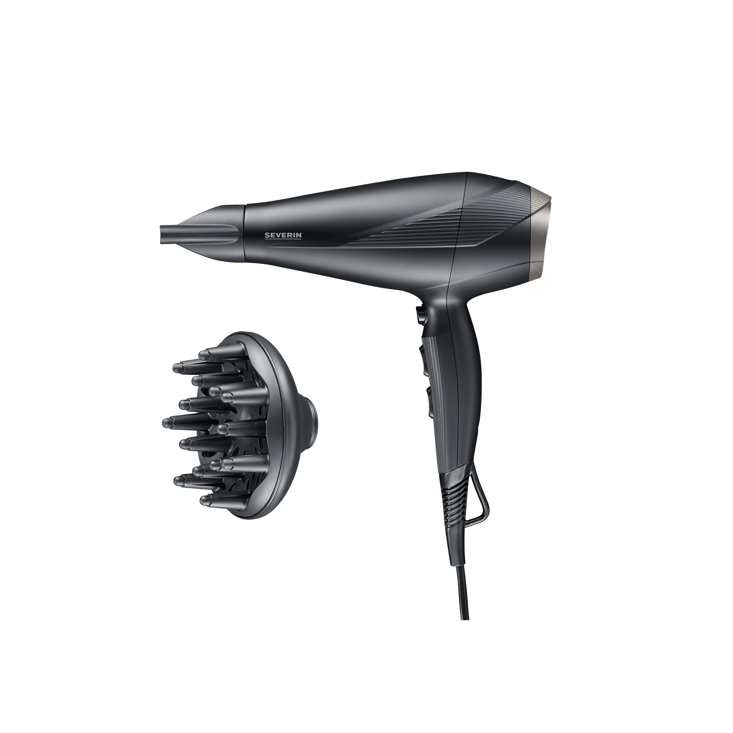 Severin HT 0167 asciugacapelli professionale 2300W nero ionico