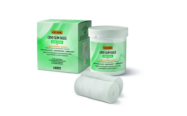 Guam Cryo Effetto Freddo fasce anticellulite 2 pezzi 5,5 m