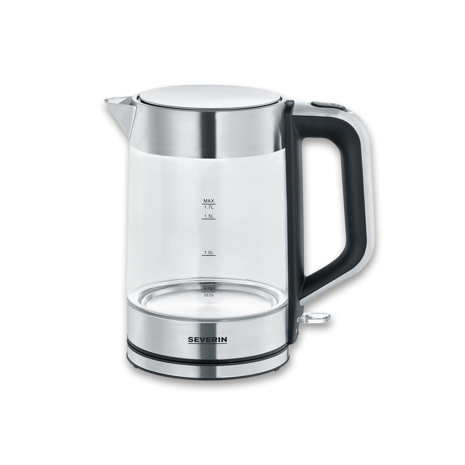 Severin WK 3420 Bollitore Vetro 1,7 L 2200 W Look Retrò