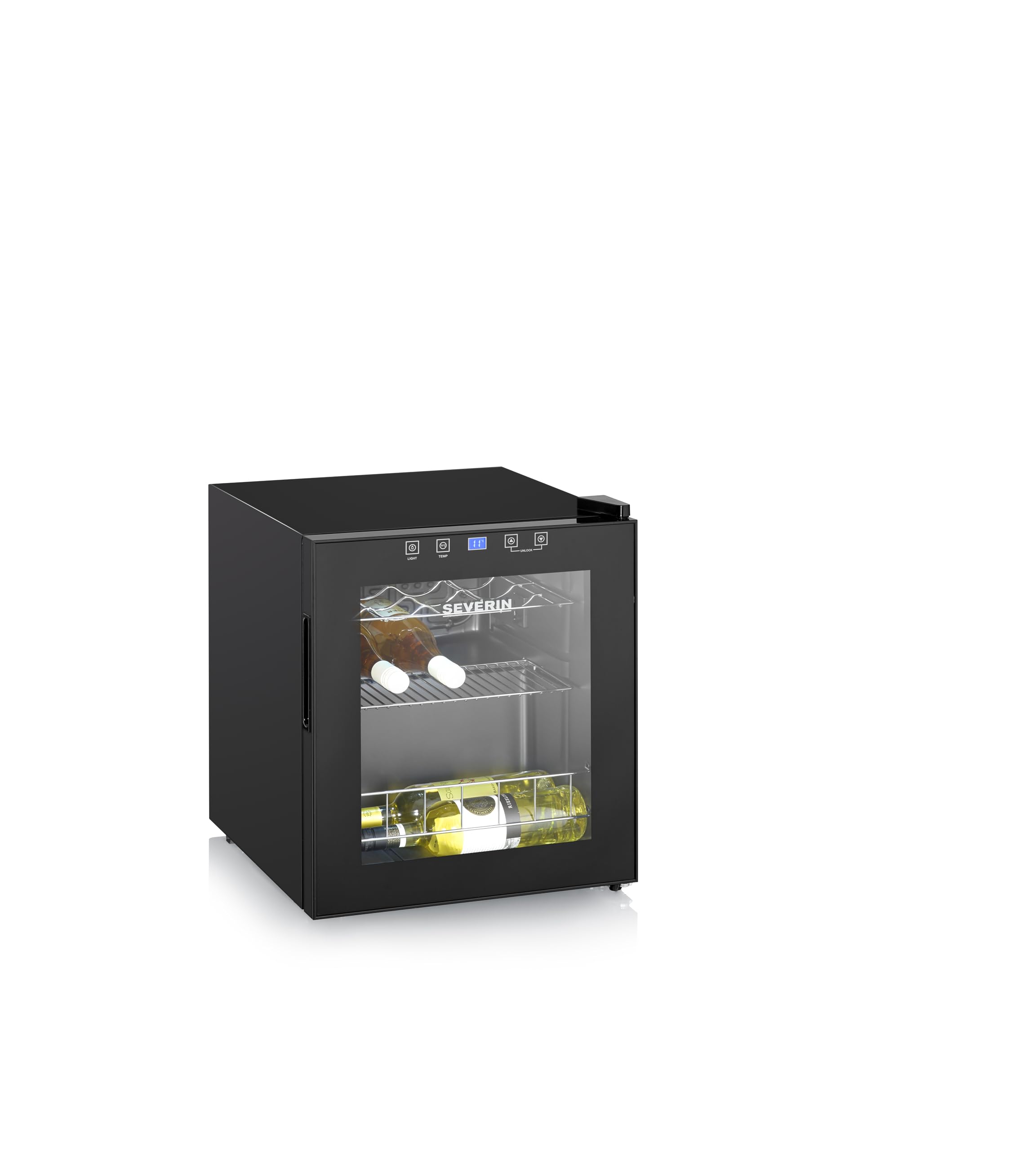 Severin WKS 8907 cantinetta vino 46 L nero 15 bottiglie