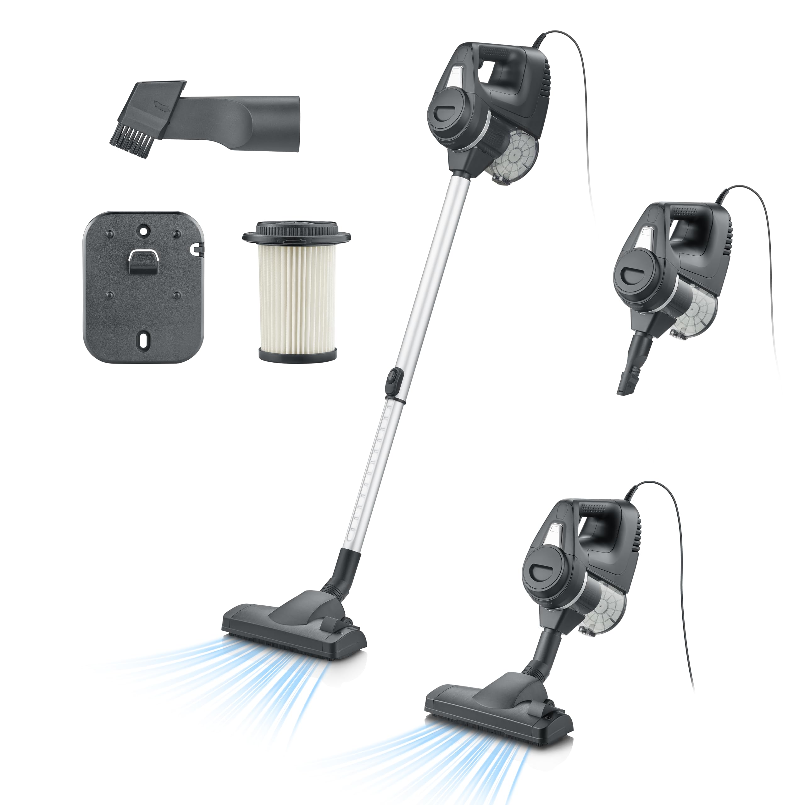 Severin CY 7080 Aspirapolvere con Filo 600W Cavo 6 m