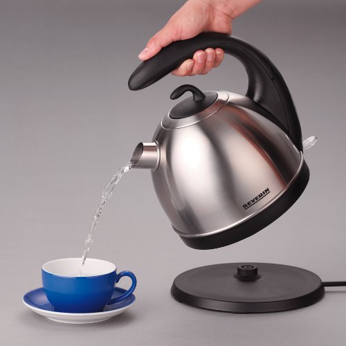 Severin WK 3322 Bollitore Acciaio Inox 1,7 L Nero