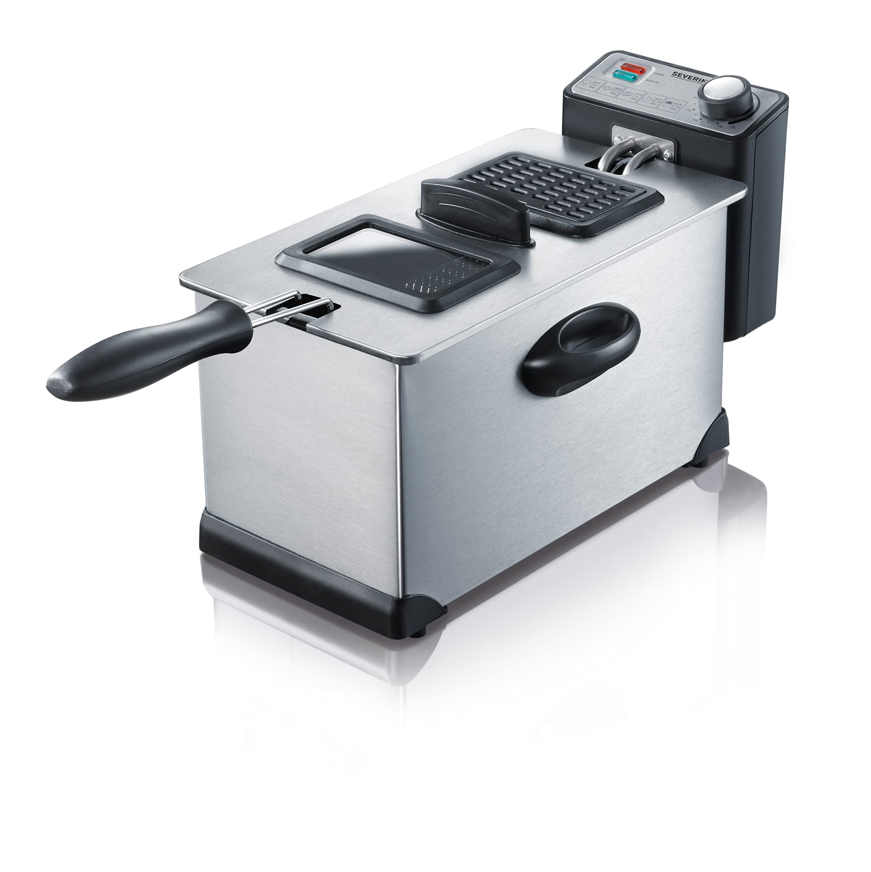 Severin FR 2431 friggitrice elettrica 3 litri inox