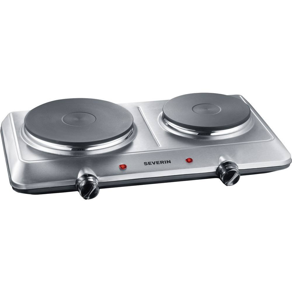 SEVERIN DK 1042 fornello doppio 2500W piastra bianca