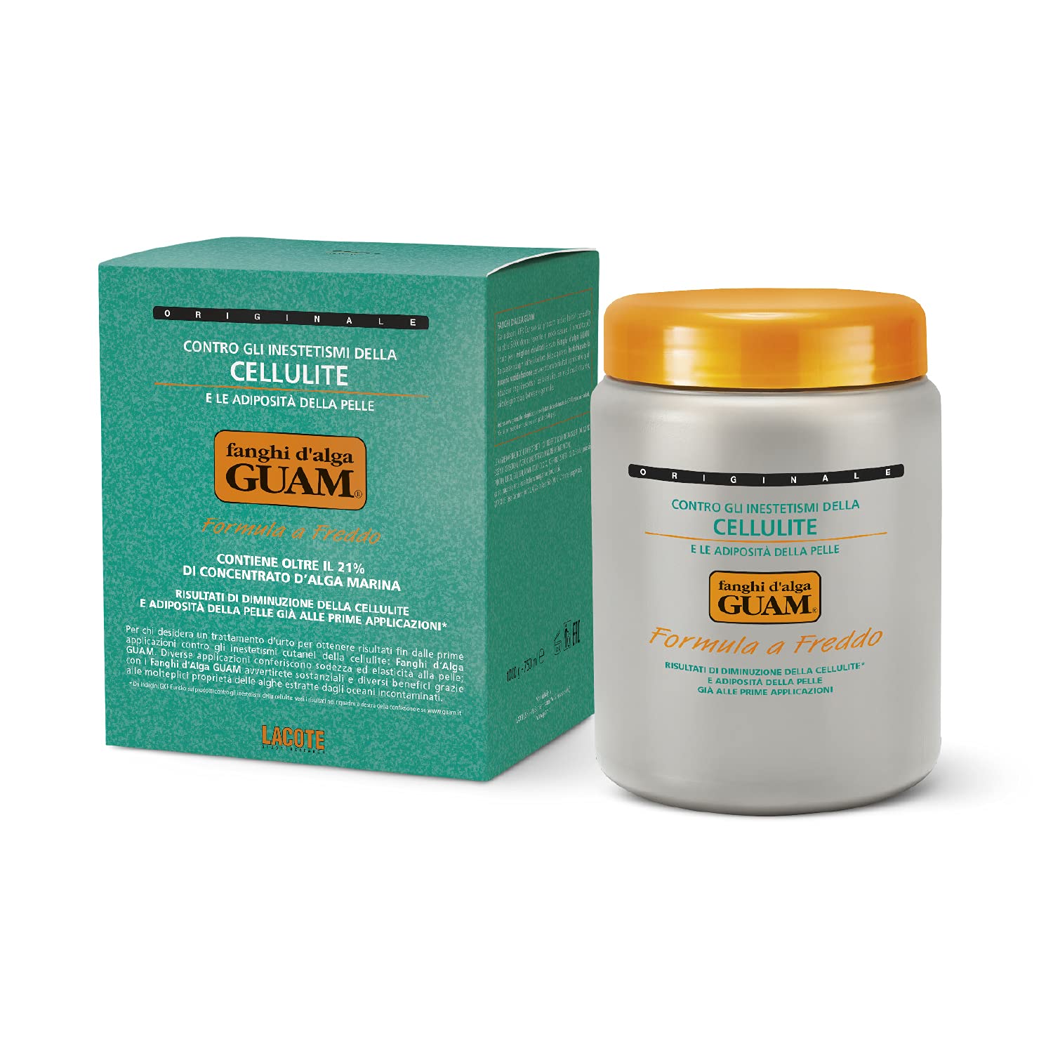 Guam Fanghi d'Alga Freddo 1kg Anticellulite Corpo