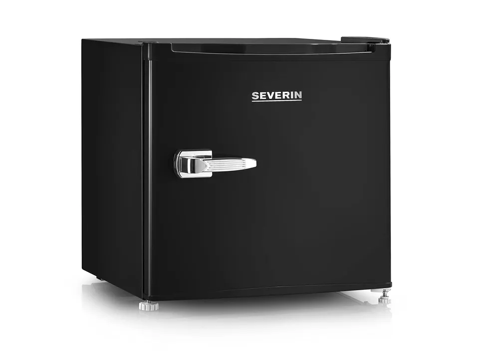 Severin GB 8880 mini frigo congelatore retrò nero 31 l