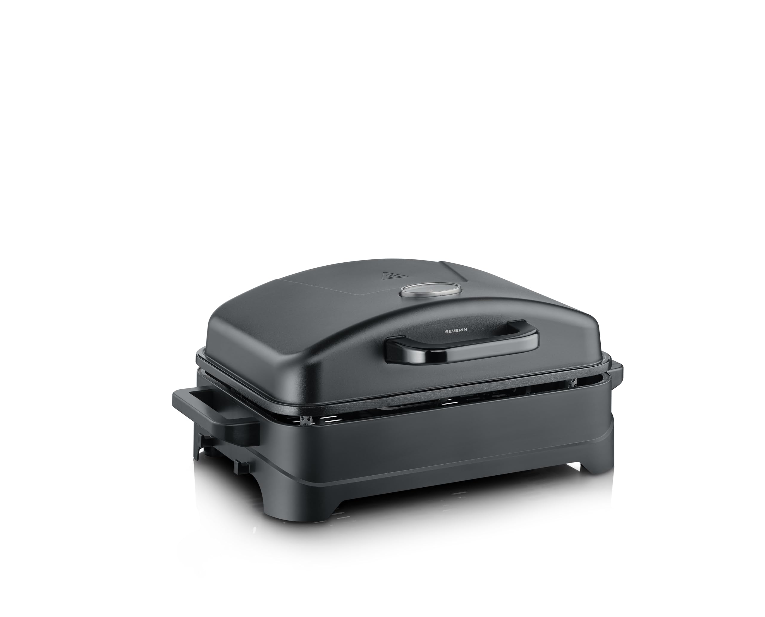 Severin 8597 Barbecue Elettrico 2300W con Coperchio