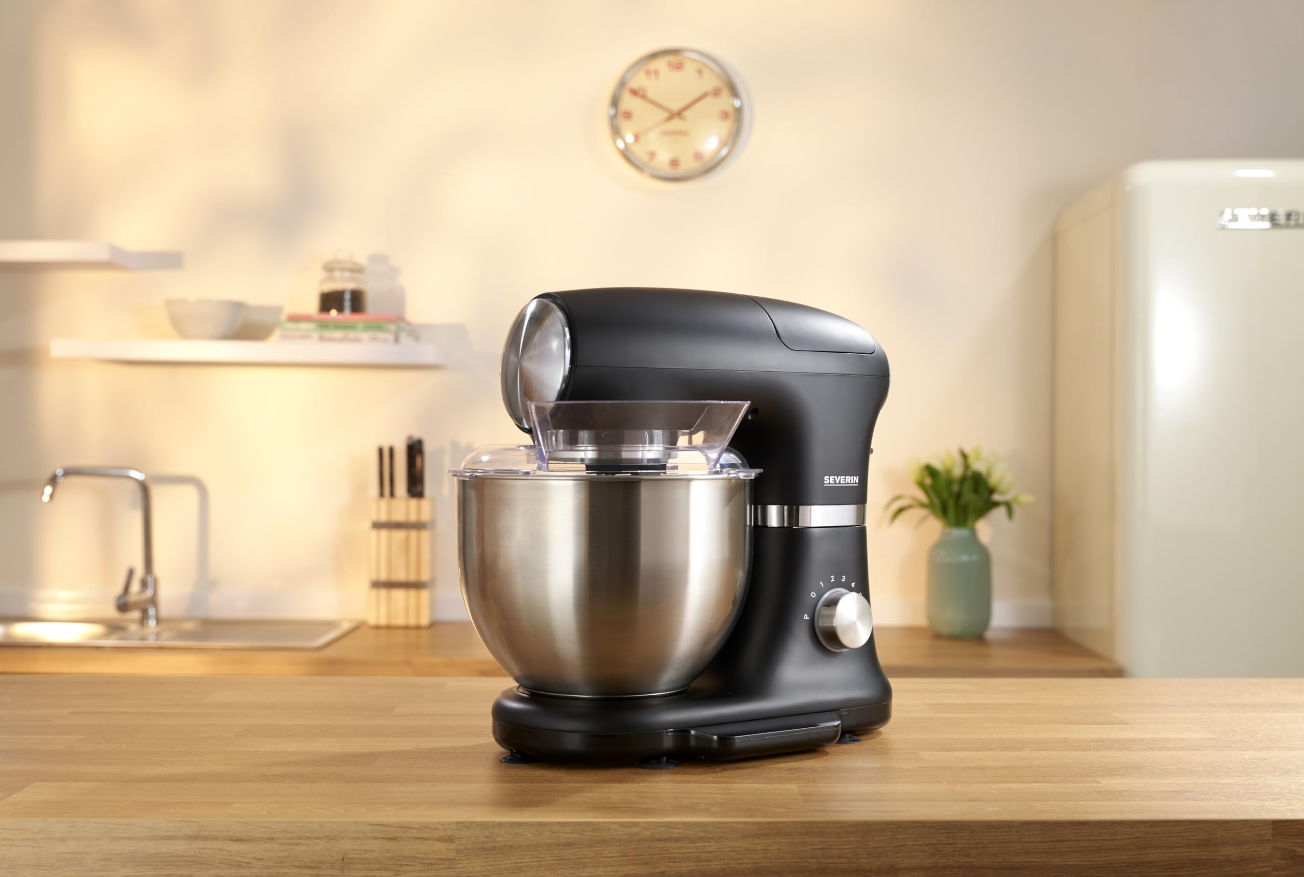 Severin KM 3898 impastatrice planetaria con bilancia 1000 W 5,5 L