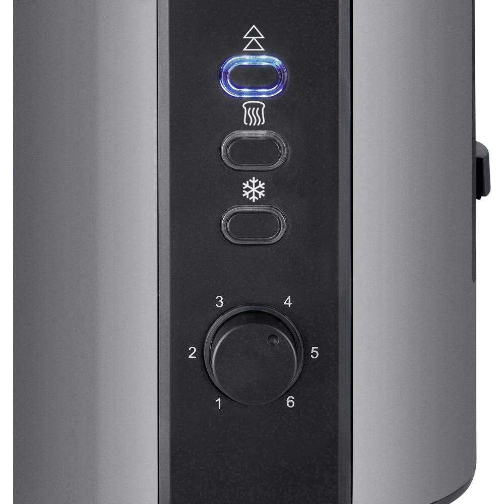 Severin AT 9541 tostapane 2 fette grigio nero 800 W