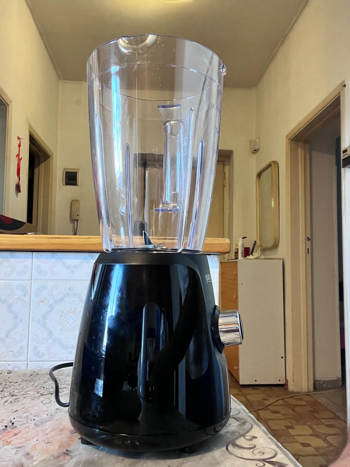 Severin SM 3707 frullatore nero 1,5L 600W tritan