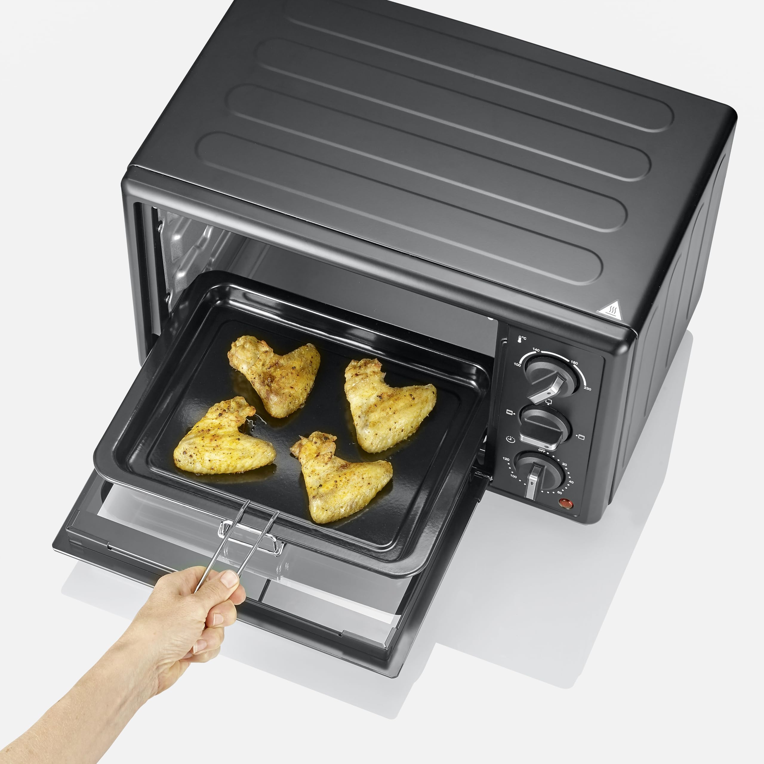 Severin Fornetto Elettrico 20L Mini Forno 1600W Nero Timer 120