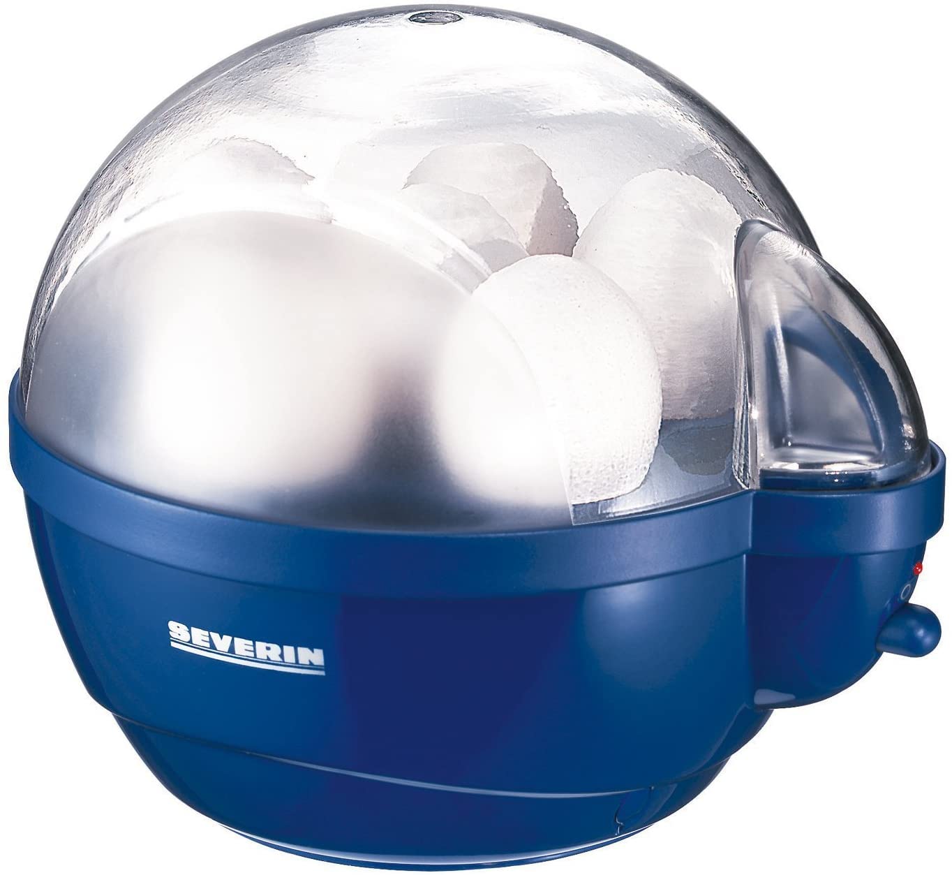 Severin EK 3051 cuociuova 6 uova bianco-grigio 400W