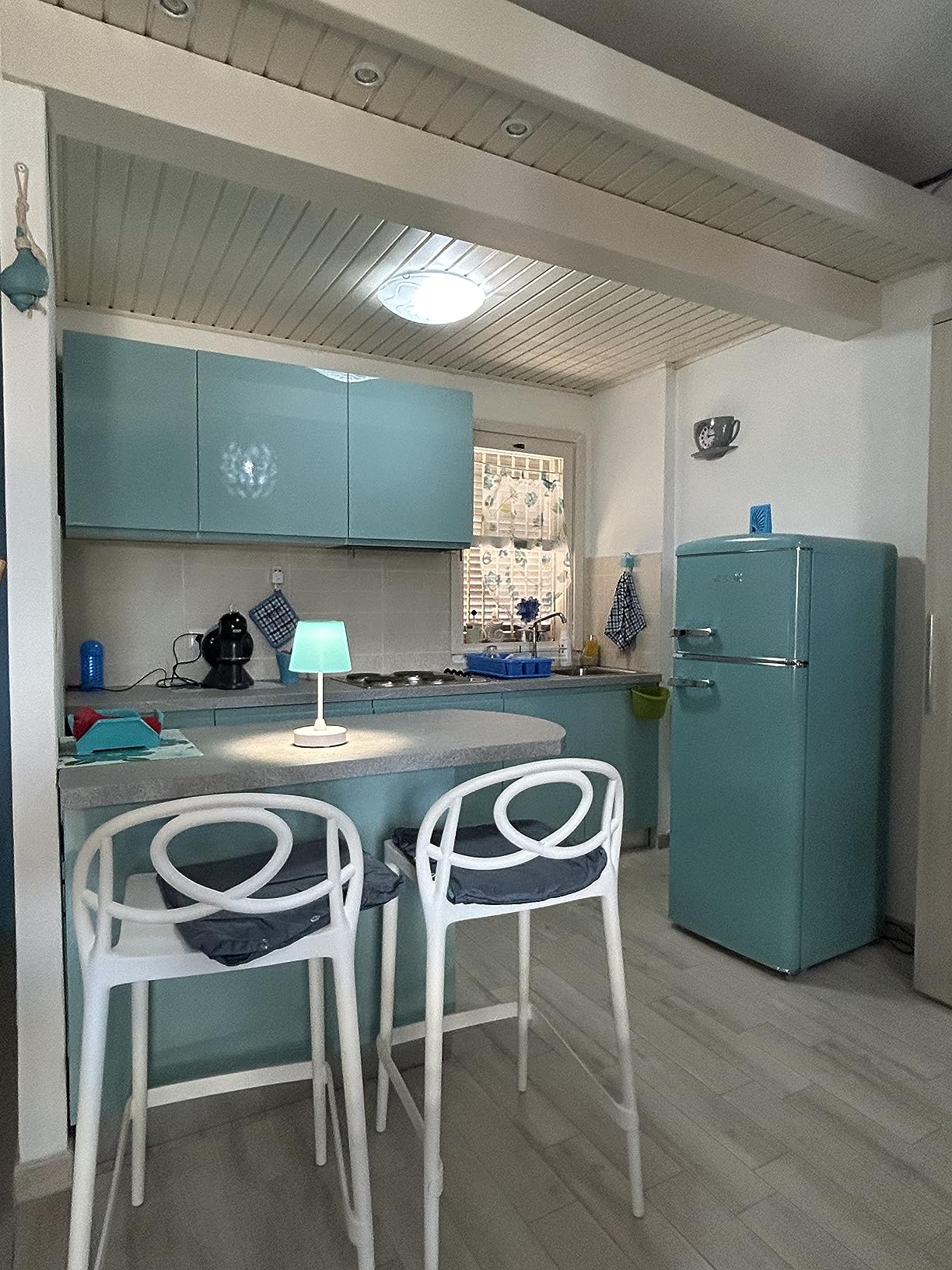 Severin RKG 8934 frigorifero doppia porta 206 litri turchese