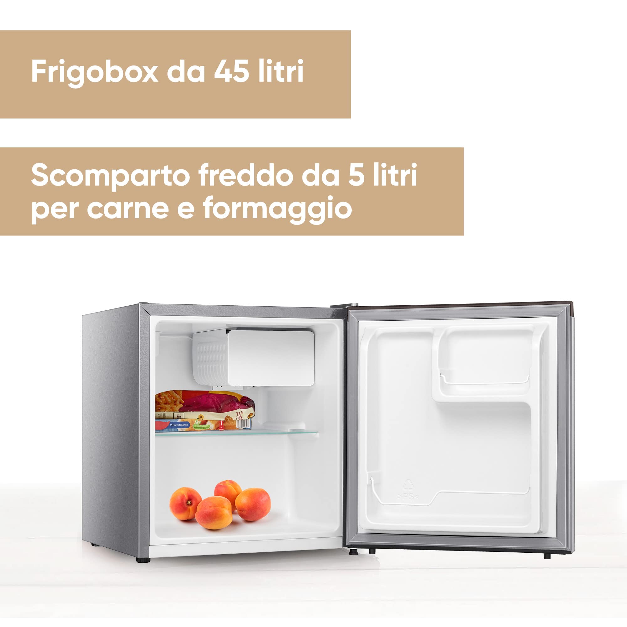 Severin KB 8878 Frigobox 45 Litri Inox Classe E