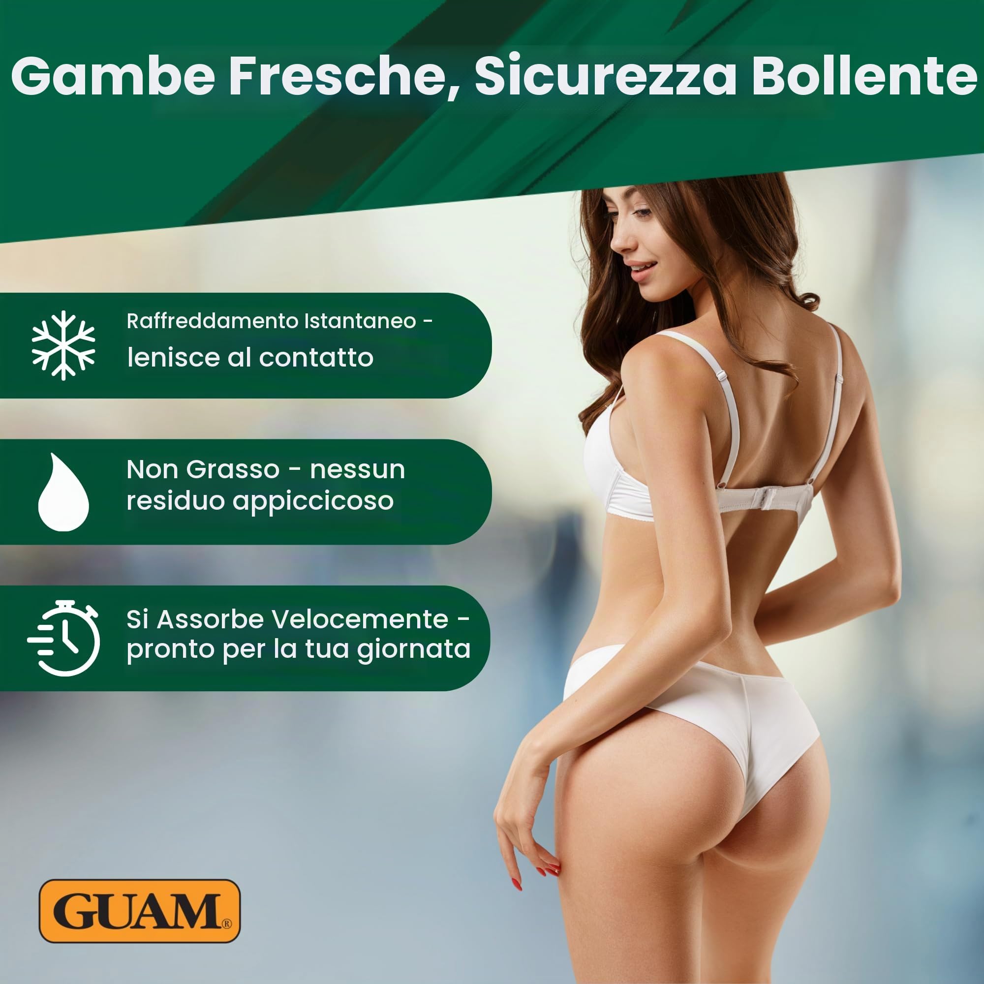 Guam Duo Crema Corpo Freddo Anticellulite 200 ml