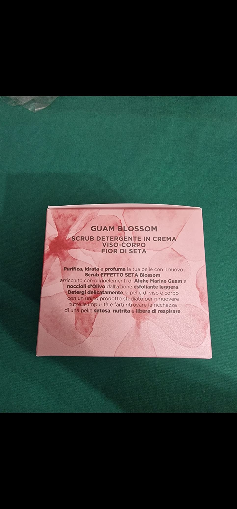 Guam Scrub Blossom scrub detergente viso corpo crema