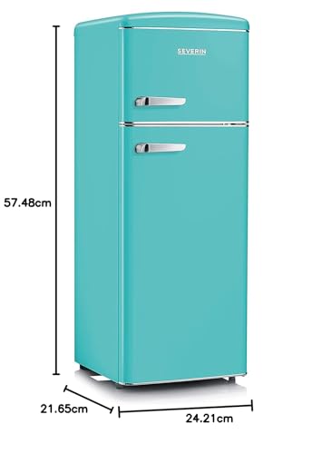 Severin RKG 8934 frigorifero doppia porta 206 litri turchese