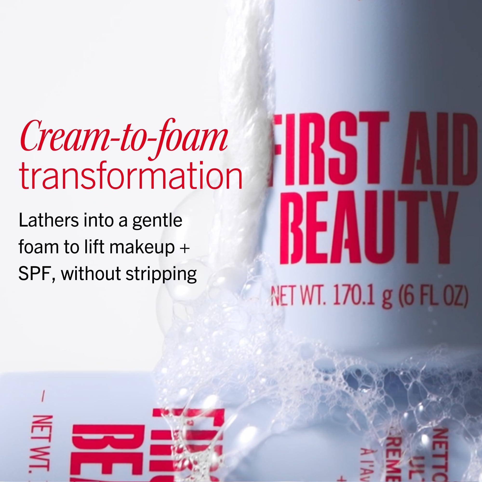 First Aid Beauty Cleansers Pure Skin detergente viso 170 g sensibili