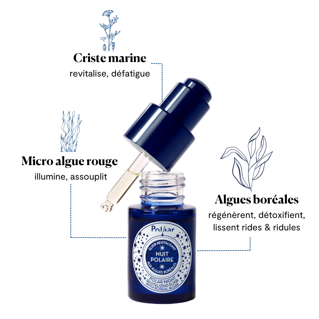 Polaar Nuit Polaire Elixir Rivitalizzante Notte 15 ml