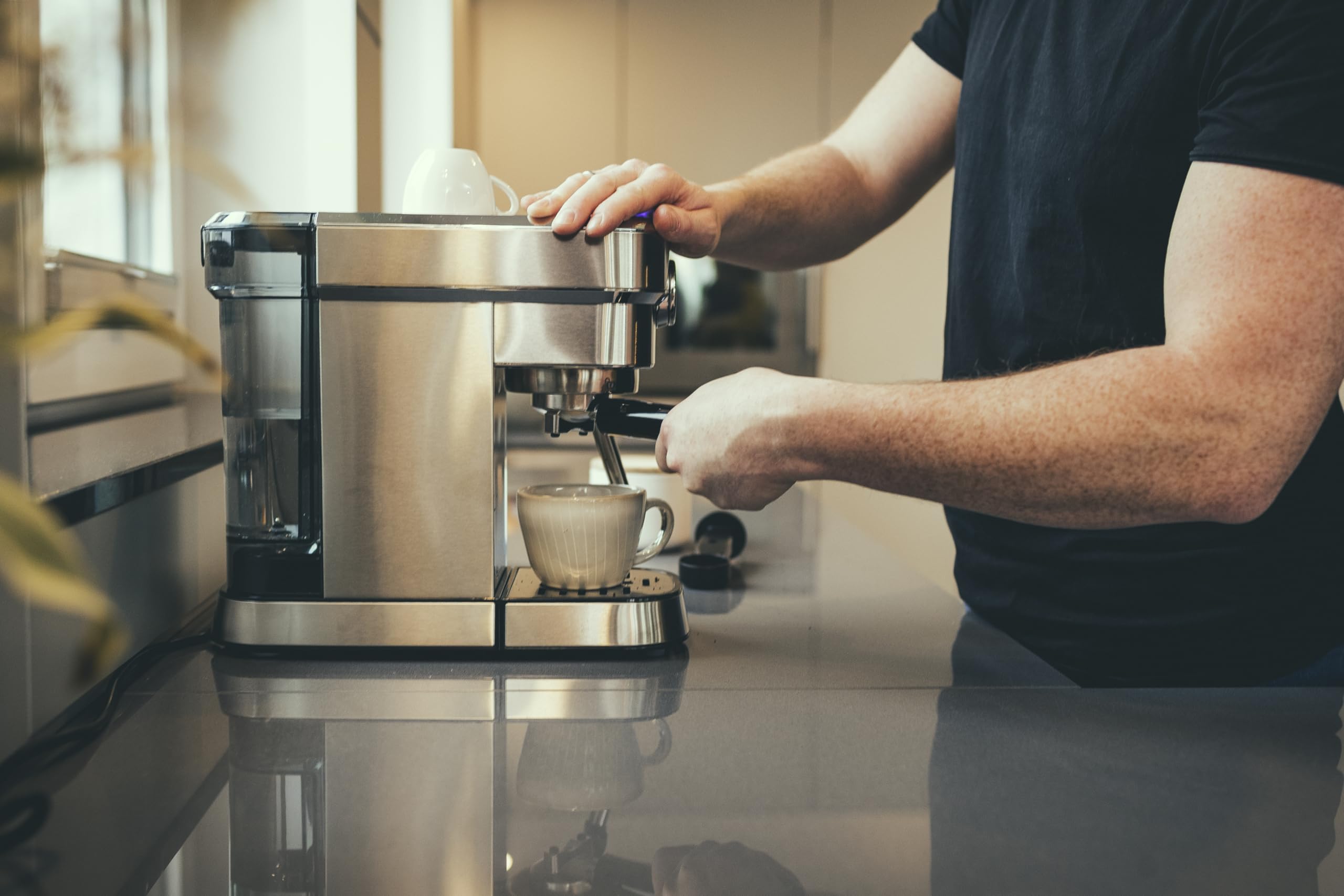 Severin KA 5995 Espresa Plus Macchina Espresso Montalatte Inox