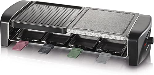 Severin RG 9645 Raclette Grill 8 Persone 1400 W Pietra