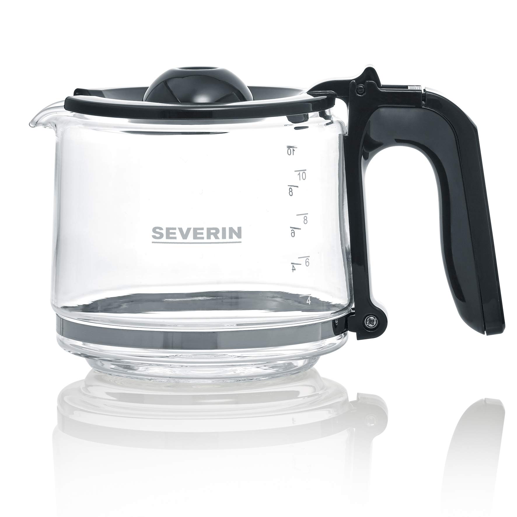 Severin KA 4825 Macchina Caffè Filtro 10 Tazze Vetro