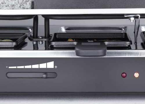 Severin RG 2341 Raclette Party Grill Nero 1500 W 8 Persone