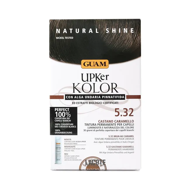 Guam Upker Kolor 5.32 tinta capelli castano caramello