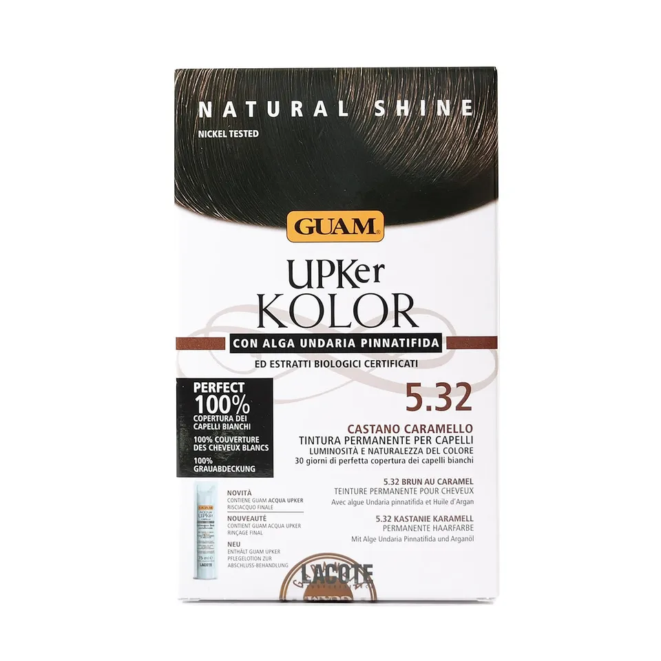 Guam Upker Kolor 5.32 tinta capelli castano caramello