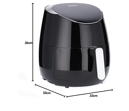 Severin FR 2445 Friggitrice ad Aria 5 L Nera ceramica