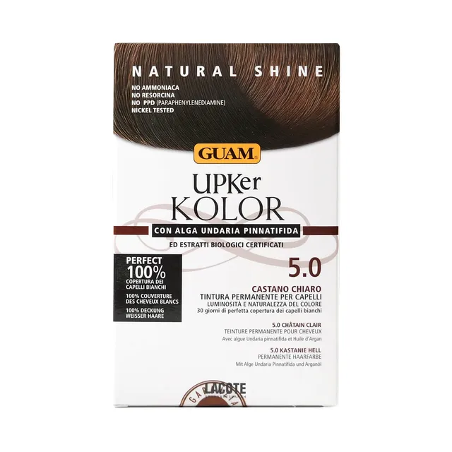 Guam Upker Kolor Tinta Capelli 5.0 Castano Chiaro