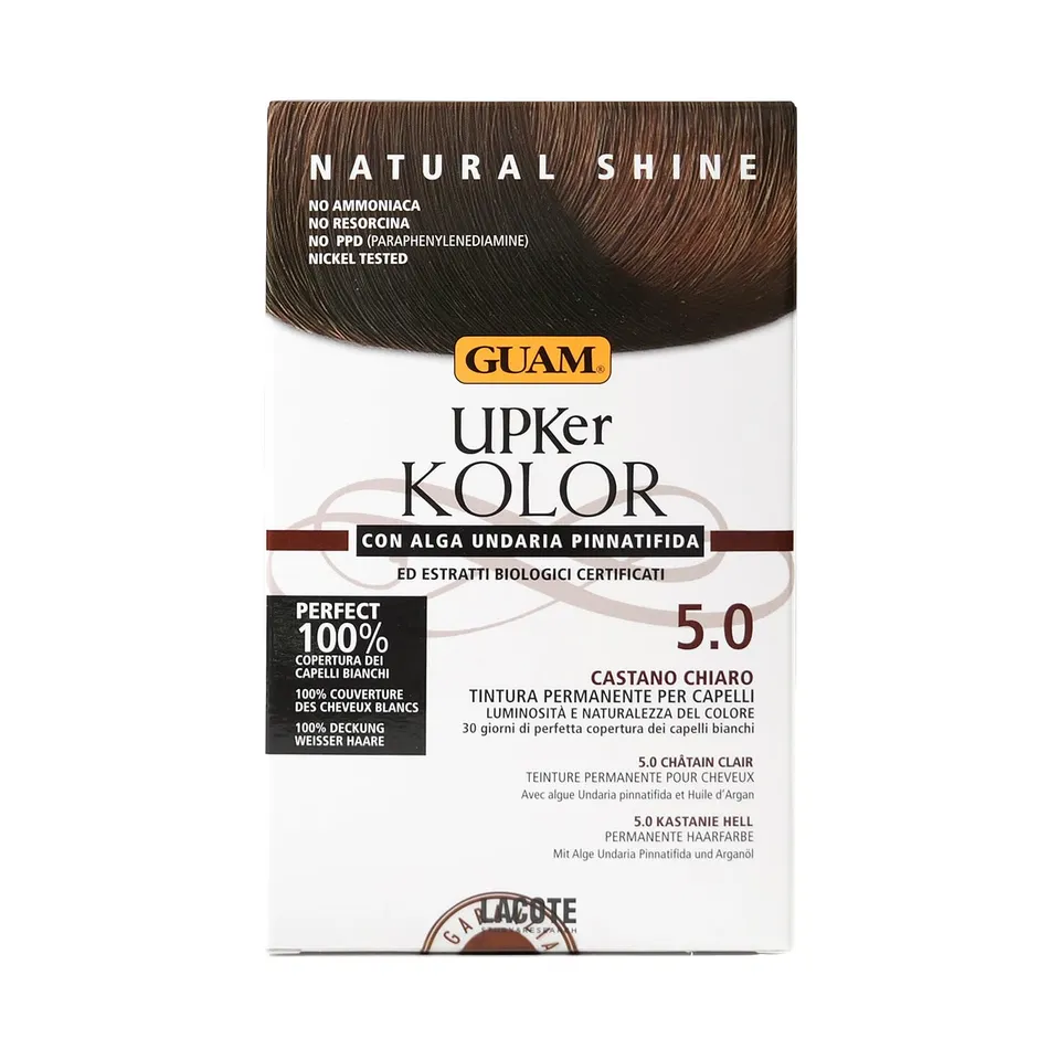 Guam Upker Kolor Tinta Capelli 5.0 Castano Chiaro