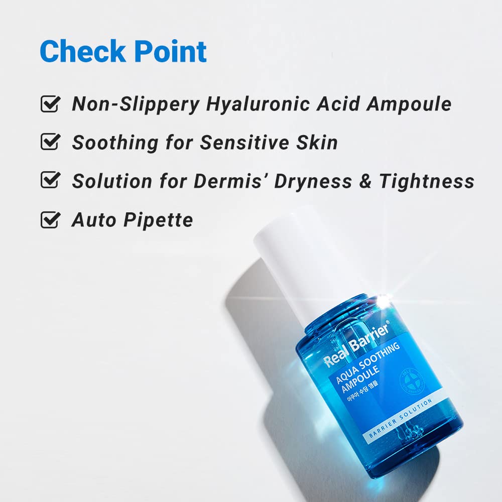 Real Barrier Aqua Soothing ampolla viso 30 ml