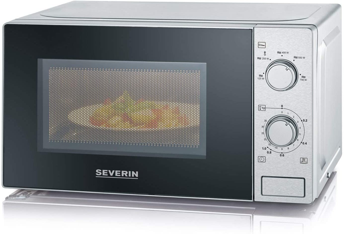 Severin MW7895 Forno Microonde 20 L 700W Inox Nero