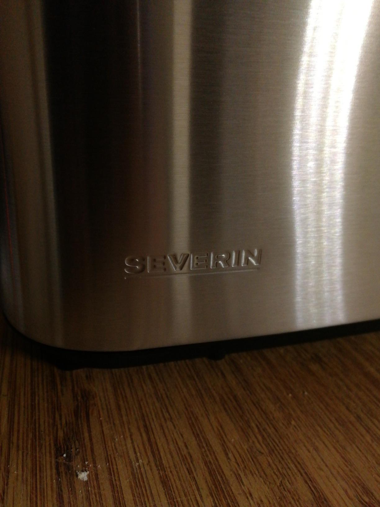 Severin AT 2509 Tostapane 4 Fette Acciaio Satinato 1400W