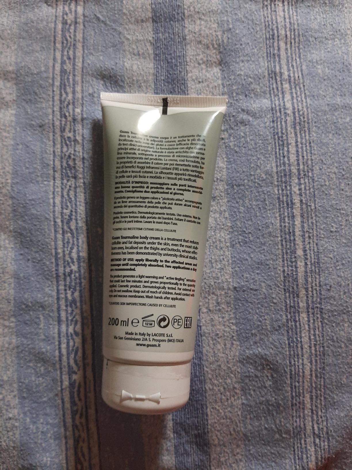 Guam Tourmaline Crema Liporiducente Cosce 200 ml