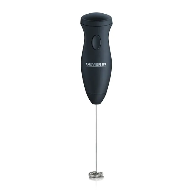 Severin SM 3590 Montalatte senza Filo Nero Pile Incluse