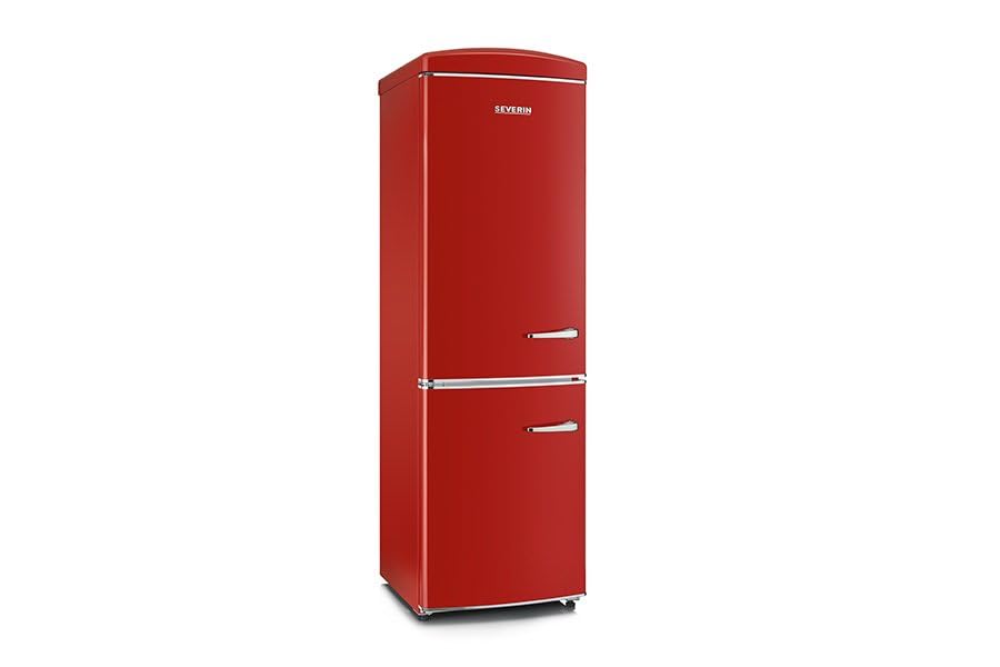 Severin RKG 8887 frigorifero combinato rosso 315 L NoFrost