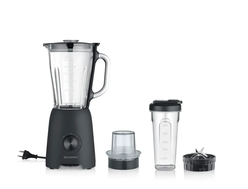 Severin SM 3724 frullatore vetro 1,5L 600W pulse