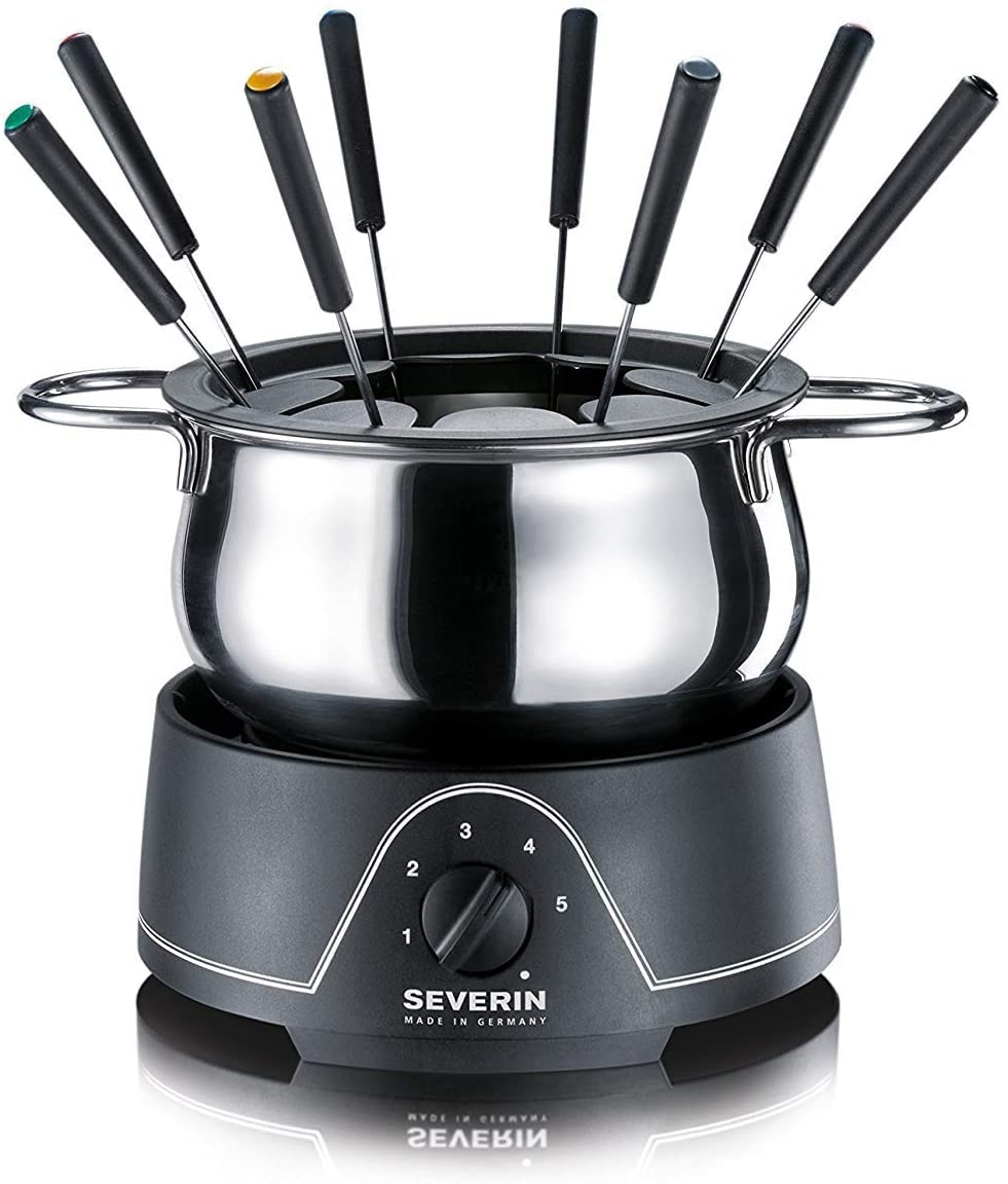 Severin SEV2400 fonduta elettrica inox 8 forchette