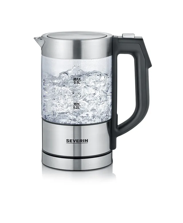 Severin WK 3458 Bollitore Vetro 0,5 L Temperatura Regolabile