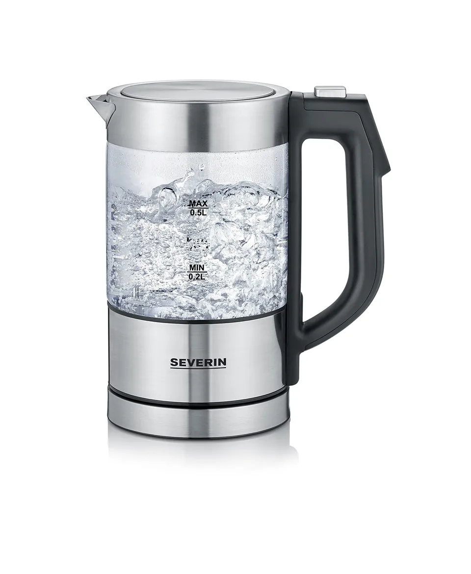Severin WK 3458 Bollitore Vetro 0,5 L Temperatura Regolabile